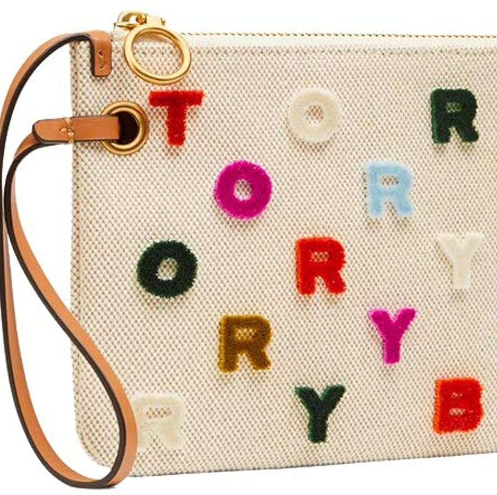 NWOT TORY BURCH Perry Fil Coupe Wristlet